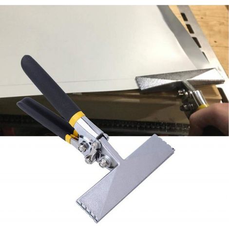 Outils de Tôlerie Pince à Sertir Multifonctionnelle de 6 Pouces Outil de Cintrage à La Main pour Ancienne Plieuse Droite (1/4)