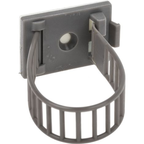 Clip serre-câbles auto-adhésif, Ø max 26mm en Nylon ( Prix pour Sachet de 100 )