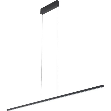 Suspension LED barre noire slim 120 cm Nowodvorski BAR (1/2)