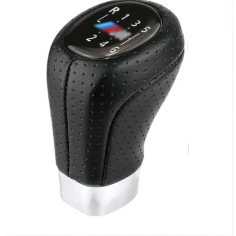 Pommeau De Levier De Vitesse - Manuel 6 Vitesses - Pour BMW E34 E36 E38 E39 E46 E53 E60 E61 E63 E64 E83 E90 E91 E92 E93 Série 3 5 X1 X3 X5 - 1 Pièce (1/5)