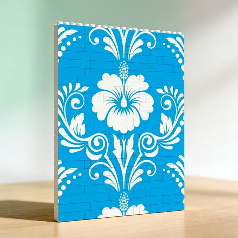 Cadre photo en blocs à faire soi‑même, charmant cadeau pour la Saint‑Valentin (1/5)