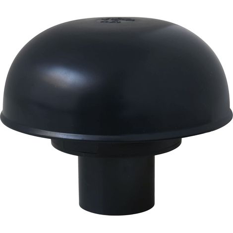 First Plast CDVM32A Cappello di Ventilazione Testa Esalatore con rete, Ardesia, diametro interno 32 mm (1/4)