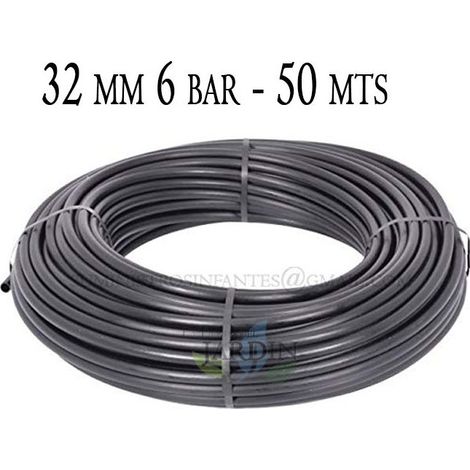 PE-Rohr 32mm  Landwirtschaftsrohr 32mm 6 bar 50 Meter  Bewässerungsrohr 32mm  Bewässerungsschlauch 32mm