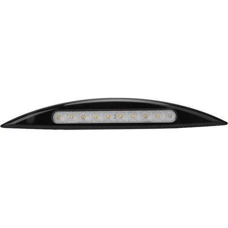 12V 5W voiture LED étanche extérieur porche auvent annexe lampe jaune lumière noir (1/5)