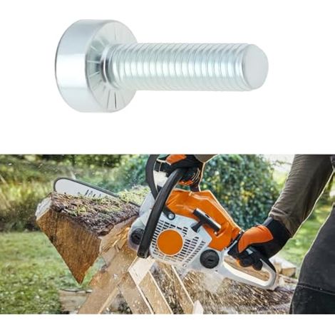 10 Vis de Fixation pour Cylindre de Lanceur de Trononneuse en Forme de Fleur de Prunier M5x18mm Compatible avec STIHL (1/4)