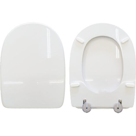 Copriwater Pozzi Ginori Egg compatibile in poliestere bianco (1/5)