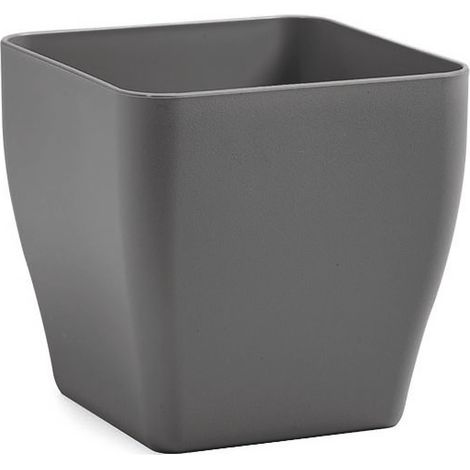 VASO LIVING MATT QUADRATO 13CM TERRE ETNEA