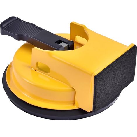 Outil de Pose de Sol Stratifié avec Ventouse Robuste et Poignee Ergonomique pour Lames de Parquet Carrelage Verre Marbre Kit Compact et Efficace pour Installation Precise et Rapide (1/5)