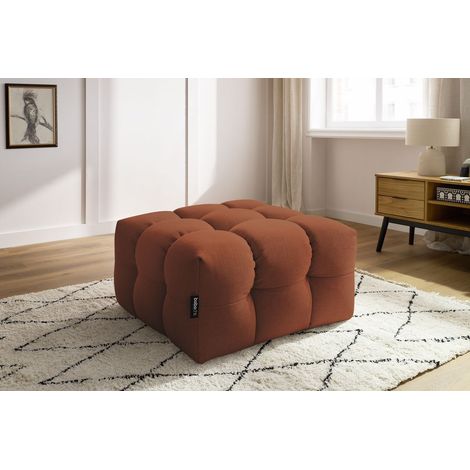 BOBOCHIC - Pouf CLOUD Orange (1/5)