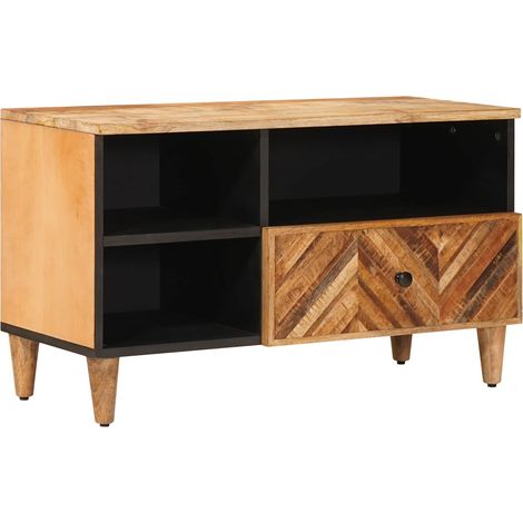 Stauraumschränke Braun 80 x 33,5 x 46 cm Massivholz Mango vidaXL