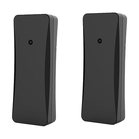 2 Pieces Outdoor Sensor Wireless Outdoor Sensor Thermometer for Weather Station 433MHz Outdoor Sensor Weather Station for Outdoor Temperature and Humidity Black (1/5)