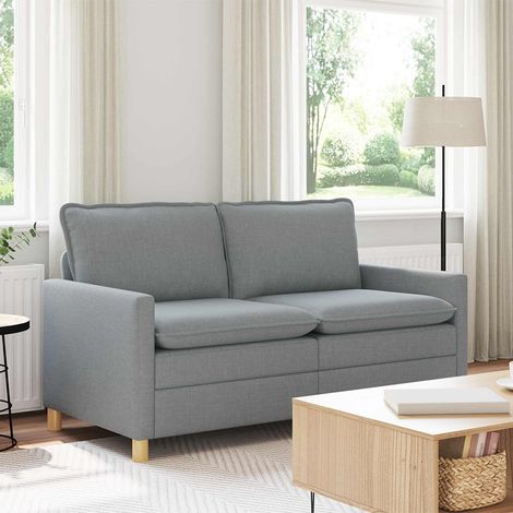 Sofá Gris Claro 156 x 81 x 87,5 cm Tela