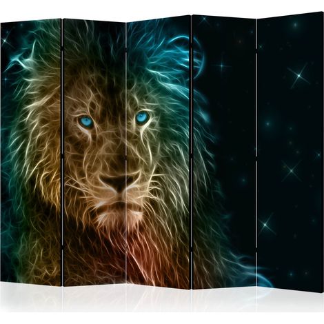 Paravento - Abstract lion... II [Room Dividers] - 225x172 (1/4)