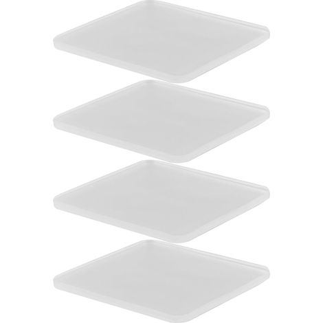 Patins adhésifs antidérapants en gel, lot de 10, 5,7 x cm, pour pieds (1/5)