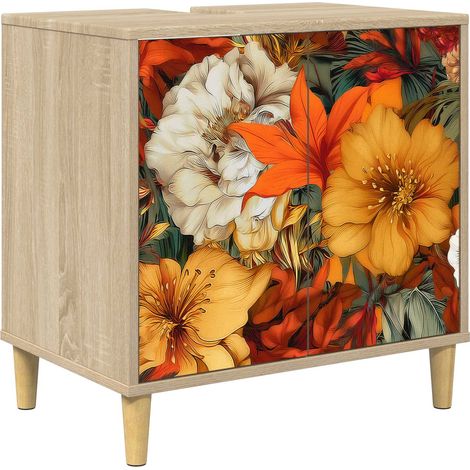 Maison Exclusive - Badezimmerschrank GENNEP Sonoma 60 x 40 x 60 c (1/5)