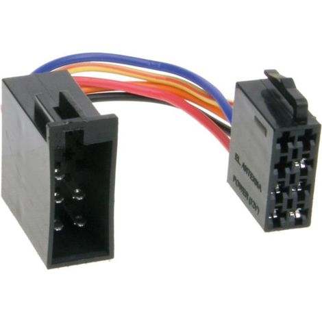 Fiche ISO autoradio Adaptateur universel ISO