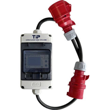 Compteur de coûts d'énergie TIP - Thüringer Industrie Produkte 43201 Etalonnage MID A704841 (1/2)