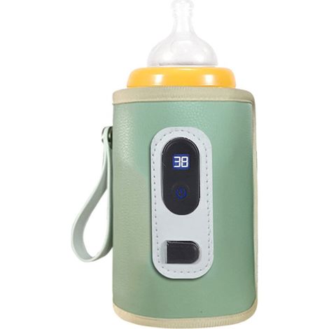 Calientabiberones USB Allecto,Temperatura ajustable,Calentamiento rápido,Calientabiberones portátil,Resistente al agua (1/5)