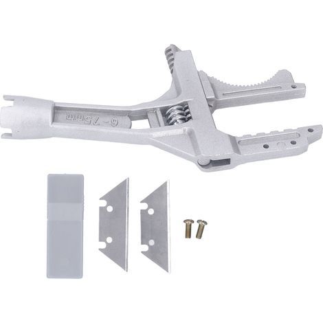 Klempnerschlüssel aus Aluminiumlegierung, große, multifunktionale, rutschfeste Öffnung für Spülbeckenrohre in engen Bereichen (1/5)
