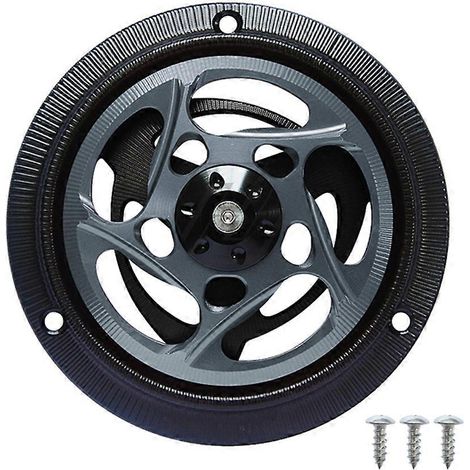 Convient pour : Spring 150, Sprint 150, LX S150, alliage d'aluminium modifié, couvercle de ventilateur rotatif, couvercle de ventilateur (titane) (1/5)