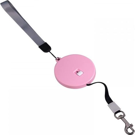 Correa Retráctil Para Mascotas - 3 m - Para Perros Pequeños y Gatos - Ajustable 0,5-3 m - Carcasa ABS - Gancho Acero Inoxidable Giratorio 360° - Reflectante - 1 Unidad (1/5)