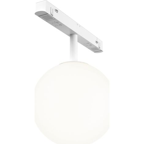 Spot 1 phase blanc boule verre LED 5W 4000K Maytoni (1/5)