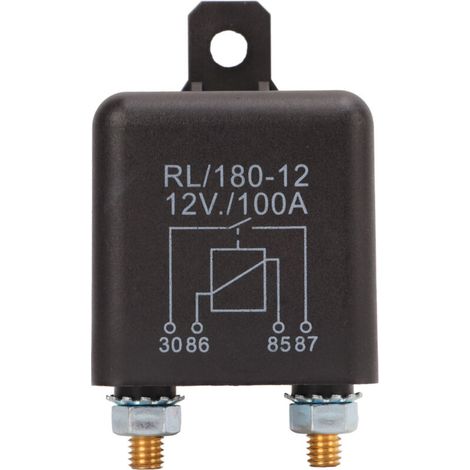 Interruttore di carico a relè di avviamento con isolamento batteria per auto, moto, motorini di avviamento, motori, GPS 12V -Crezuo