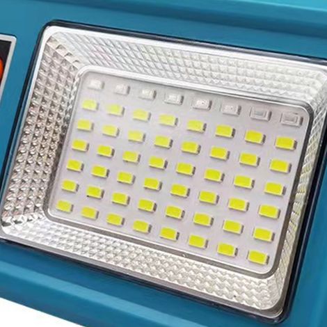 Tragbare blaue Solarlampe mit Lithium-Akku, multifunktionale Notleuchte für Outdoor-Camping (1/5)