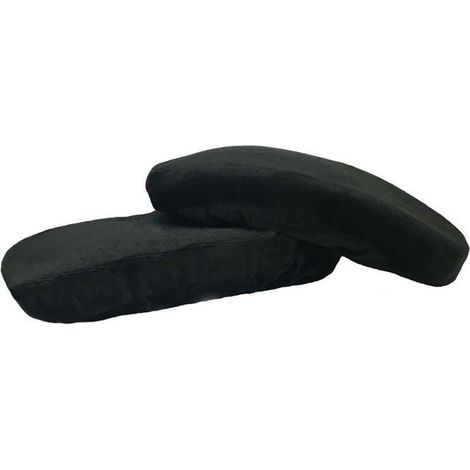 Coussin Pour Accoudoir De Chaise - Mousse À Mémoire De Forme - 25,4 x 13 x 2,5 cm - Pour Bras Et Coudes - Lot De 2 (1/5)