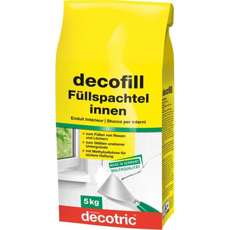 Decofill Stucco E Levigante 5Kg Tute Decotric