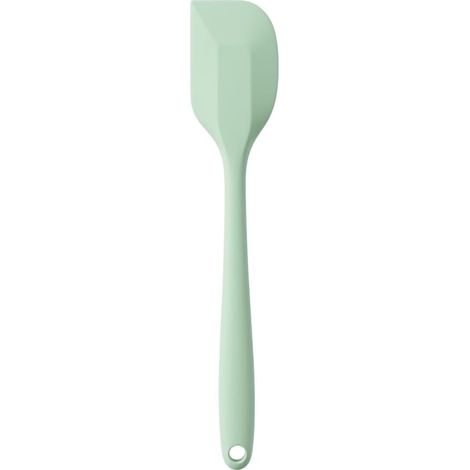 Spatule Silicone Cuisine Maryse Patisserie Grattoir Flexible Antiadhesif Resistante a la Chaleur Ustensile Cuisson Melanger Remuant Raclant Corne Marises de Cuisine Vert Sapin 1pcs (1/5)