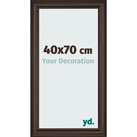yd. - Cadre photo 40x70 - Chene Fonce - MDF - Lazio