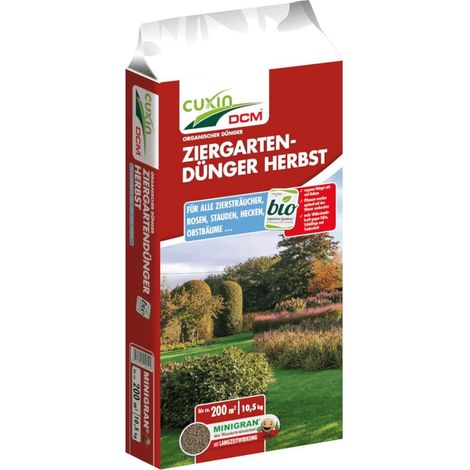 Cuxin DCM Engrais décoratif pour jardin « Automne » 10,5 kg Engrais d'automne Engrais pour jardin