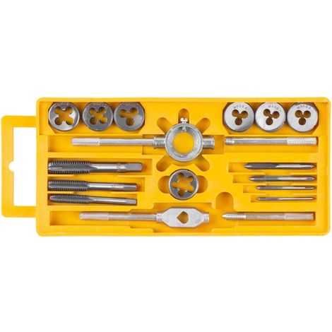 Satz Gewindebohrer und Schneideisen Strend Pro SX1016, 16-teilig (1/2)
