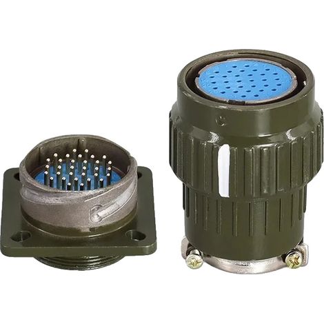 Presa di corrente aeronautica, tipo fisso, configurazioni a più pin, Y28M-32P (1/2)