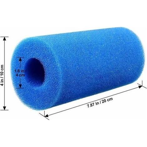 Lot de 6 éponges filtrantes de type A - Pour piscine - Filtre de rechange - Cartouche de pompe - Réutilisable - Lavable - Mousse - Filtre de piscine - Pour piscine, spa (1/4)
