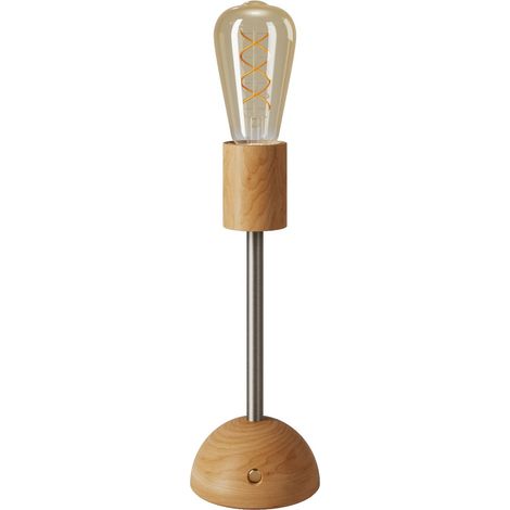 Lampe portable et rechargeable Cabless02 avec ampoule Edison dorée (1/5)