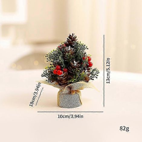 Nouveau mini sapin de Noël, petit sapin de Noël, décoration de bureau, fournitures de décoration de sapin de Noël