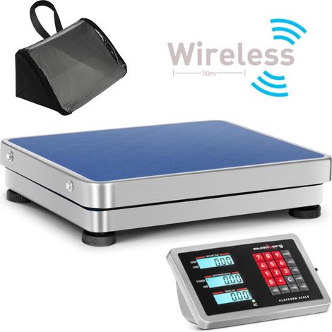 Bilancia a piattaforma WiFi wireless 150 kg / 0,01 g (1/5)
