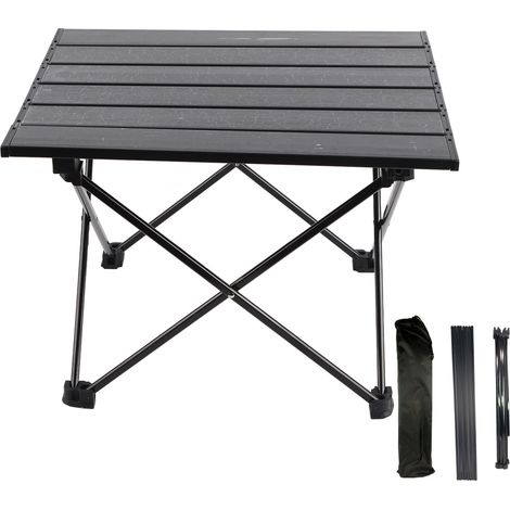Table de pique-nique pliable légère multifonction portable pour camping barbecue repas extérieur petite table pliante (1/5)