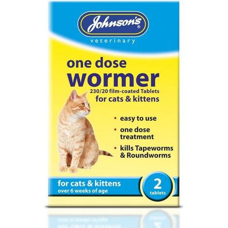 JVP Easy One Dose Wormer For Cats - PK 6 - 727400 (1/2)