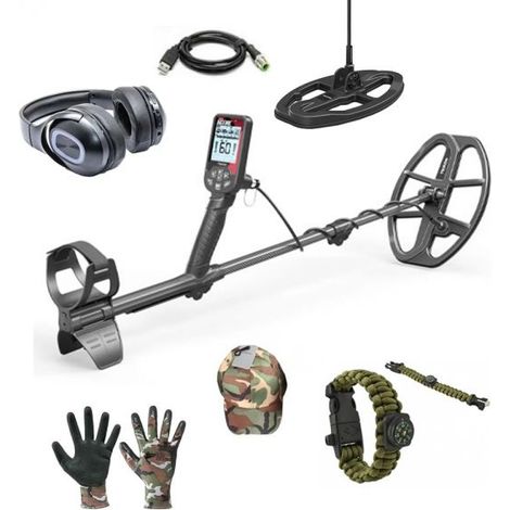 Nokta Metal Detector TRIPLE SCORE Multifrequenza Pro-Pack + Accessori Survival pack