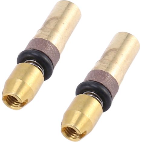2x Tête De Piston À Trois Étages Tête En Cuivre À Haute Pression Pour Pièces De Piston De Pompe Haute Pression 6Mm 30Mpa (1/2)