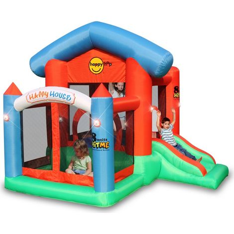 Castello Gonfiabile Musica House Scivolo per Bambini Vasca Palline Saltarello