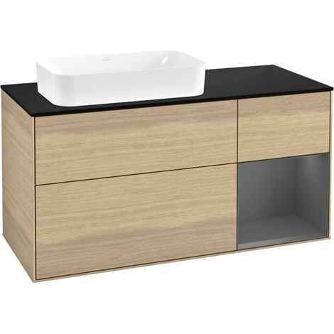 Villeroy & Boch F692GKPC Armoire sous-lavabo Finion F69 (1/2)