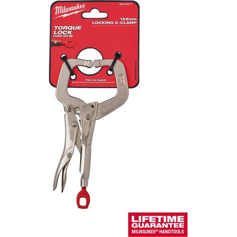 Zange Milwaukee torque lock 152 mm gehärtete Backen korrosionsbeständig