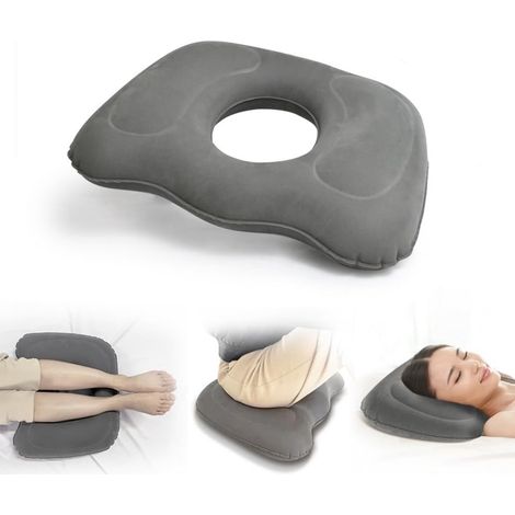 Cuscino ergonomico per coccige per sedia da ufficio - Anello per sedile - Cuscino ortopedico per sedile - Cuscino ortopedico a ciambella - per emorroidi - Cuscino per sedile da letto - Postura (1/4)