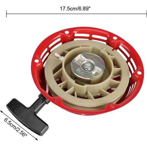 Démarreur à tirette pour tondeuses à gazon et générateurs, compatible avec Honda GX160 5,5 ch (1/5)