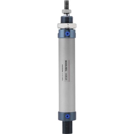 1pc Vérin Pneumatique Miniature 16mm Aluminium Alliage Double Effet Course 50mm Filetage M6 (1/5)