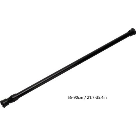 Tringle à rideau Rail de Rideau de Fenêtre Tige de Tension à Ressort linge rideau Tige fine de 1,3 cm de diamètre 55-90 (1/4)
